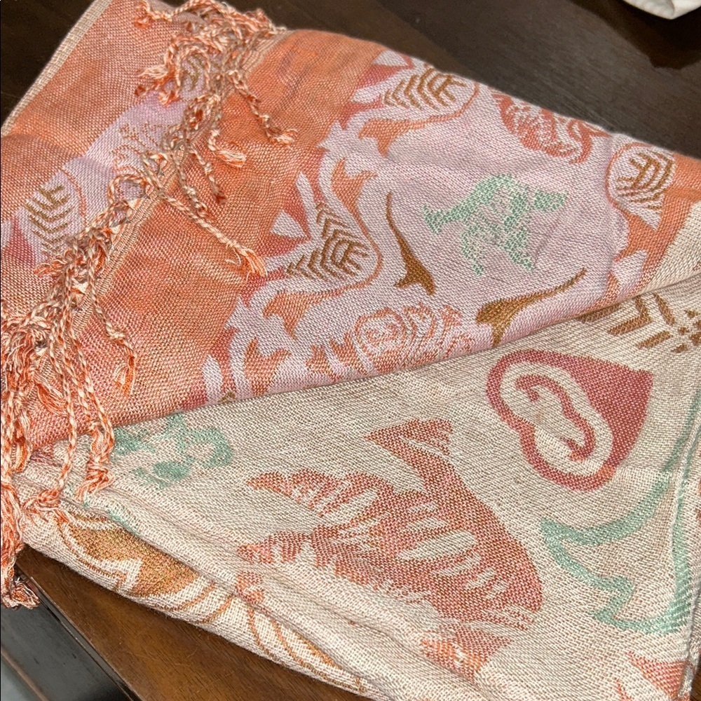 Ford Warriors In Pink Colorful Patterned Scarf